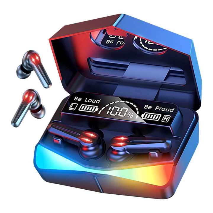 New M28 TWS V5.1 Stereo Touch Control Noise Reduction Earbuds Headsets With Microphone