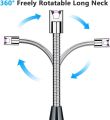 Electronic Kitchen Lighter USB Rechargeable Arc Pulse Windproof Portable Hook Metal Suitable for Kitchen Outdoor. 