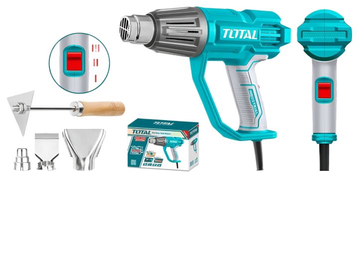 Total Heat Gun Input Power 2000W With 3 Temeprature Settings TB20078