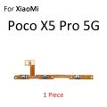 Switch Power ON OFF Button Flex Cable For XiaoMi Poco C31 C40 C50 C51 C55 F4 F5 M4 M5 M5S X4 GT X5 Pro Mute Silence Volume Key Repair Parts. 