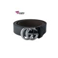 Trendy GG Medium Shiny Leather Belt For Women. 