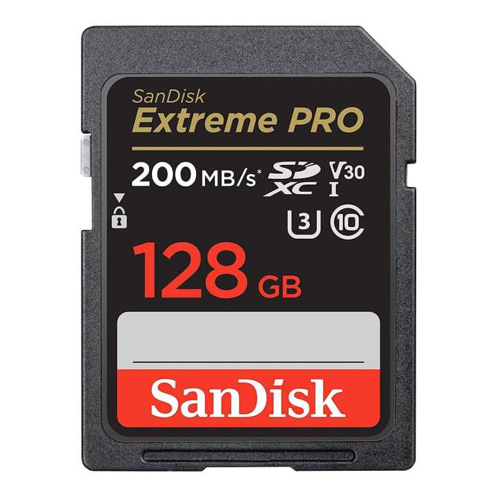 128Gb Extreme Pro Sdxc Uhs-i Memory Card - C10, U3, V30, 4K Uhd, Sd Card - Sdsdxxd-128G-gn4In