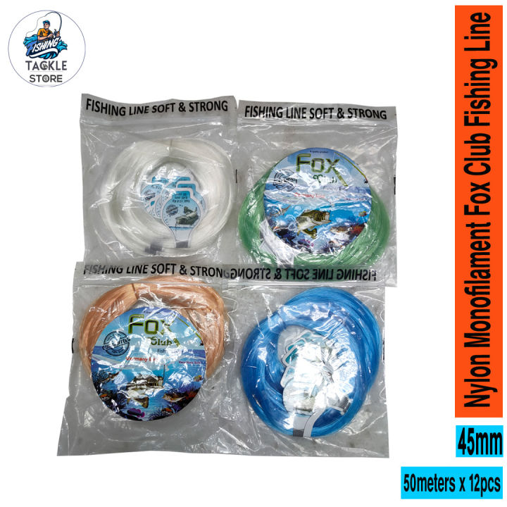 Nylon Monofilament Fox Club Fishing Line 45mm