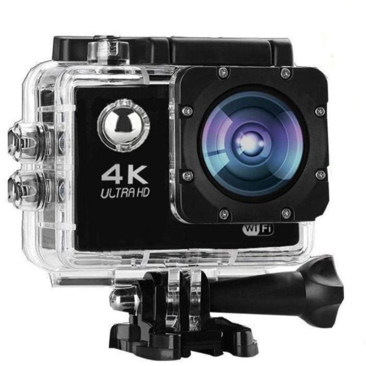 4K Ultra Hd Wi-Fi Action Sport Camera with remote