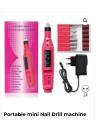 Portable Mini Electric Nail Drill Machine. 