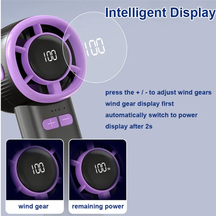 Portable%20Turbo%20Fan%20100%20Gears%20Wind%20Speed%20Mini%20Hand%20Held%20Fans%20with%20Hiking%20Hook,Type-C%20Rechargeable%20Desk%20Stood%20Air%20Cooler%20A%20-%20Image%205