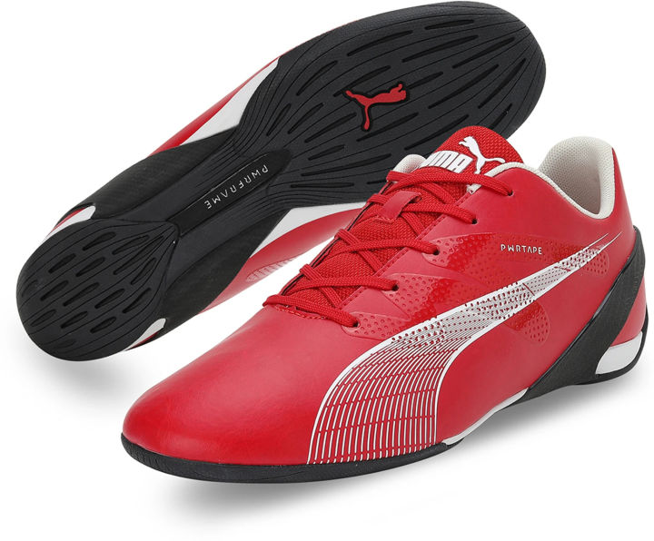 PUMA%20Ferrari%20Carbon%20Cat%20Men's%20Sneakers%20%E2%80%93%20Rosso%20Corsa/Puma%20White,%20Motorsport%20Inspired%20Lifestyle%20Shoes%20%E2%80%93%20Original%20PUMA%20Nepal%20-%20Image%205