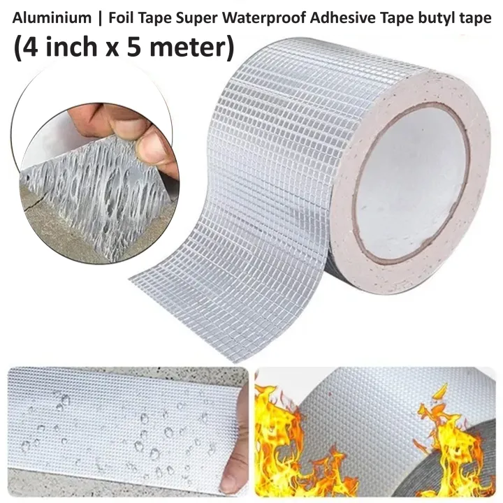 Multifunction%20Waterproof%20Aluminum%20Foil%20Butyl%20Sealant%20Leakage%20Repair%20Tape%20-%20%205m.%20-%20Image%202