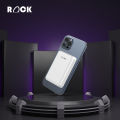 Rock 10000mAh Powerbank & Rock USB Type C to Lightning Cable ll Magsafe Wireless Powerbank ll Fast Charging PD ll 15W Wireless Charging ll For iphone. 