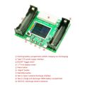 18650 Lithium Battery Capacity Tester 1.77inch Display Internal Resistance Measurement Module Type-C Interface with Battery Capacity Division and Running Cycle Function. 