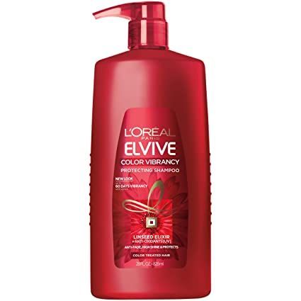 L'Oreal Paris Elvive Color Vibrancy Protecting Shampoo, for Color Treated Hair 828ml By Genuine Collection