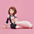 Doll Gift Collection Uraraka Action Seated Ochaco Academy MHA Anime New Hero Character Doll Ochakopvc Model 10 cm. 