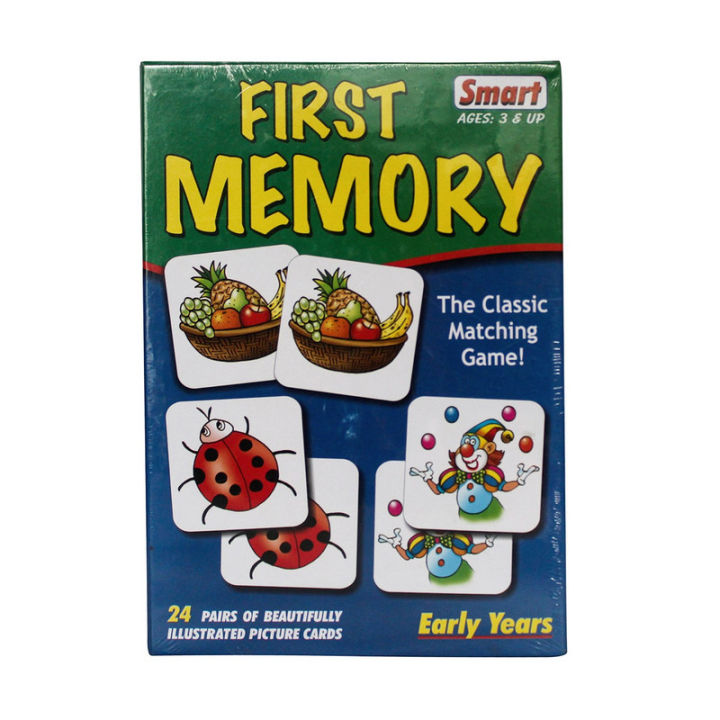 First memory The Classic Matching Game