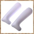 Kqueebee 1 Pair 12 Inch White Film Inflatable Boot Stretcher Shaper Shoe Tree. 