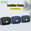 Lenuo Advanced Leather Case For Apple earphone Pro Charging Case Soft TPU Anti Fall Protective Cover. 