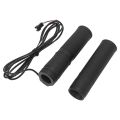 1 Pair Universal with SM Connector Electric Bike Throttle Handle 12-72V Split Half Section Electric Bike Throttle Grip for Right Hand Bike Speed Control Handle E Bike Conversion. 