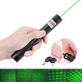 Green Laser Pointer High Power | Smart USB Rechargeable Laser Light Pen | Laser Light Powerful Long Range 5000m Beam | Laser Pointer for Presentation, Stargazing, Outdoor Use. 