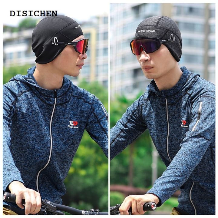 DISICHEN%20Sales%20promotion%20WEST%20BIKING%20Winter%20Thermal%20Cycling%20Cap%20Under%20MTB%20Helmet%20Liner%20Fleece%20Hat%20For%20Men%20Bicycle%20Skiing%20Beanie%20Running%20Hiking%20Skullcaps%20-%20Image%205