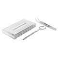 1000 Pcs Glasses Screws Nut Assortment +Screwdriver + Tweezers. 