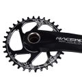 Racework Aspire Hollow Tech Crankset 170mm Crank Set With Bottom Bracket Fits With 32/34/36/38T Chainring Mountain Bike Parts. 