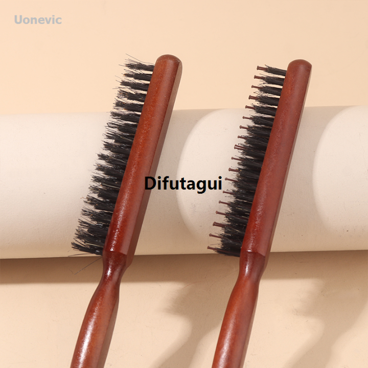Difutagui%20Combing%20hair%20brush%20wild%20boar%201%20piece%20professional%20salon%20bristle%20New%20style%20wooden%20fine%20tooth%20comb%20hair%20styling%20extension%20tool%20-%20Image%206