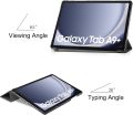 Trifold Case for Samsung Galaxy Tab A9 Plus 11 inch- HDD Smart Stand Flip Tablet Cover with Pen Holder. 
