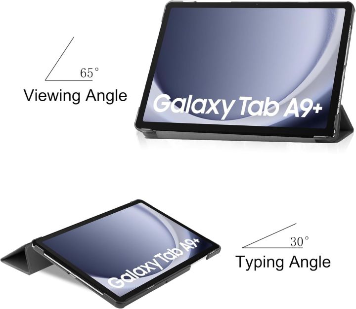 Trifold%20Case%20for%20Samsung%20Galaxy%20Tab%20A9%20Plus%2011%20inch-%20HDD%20Smart%20Stand%20Flip%20Tablet%20Cover%20with%20Pen%20Holder%20-%20Image%202
