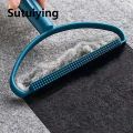 Sutuiying transparent bag Portable Lint Remover Pet Hair Remover Brush Lint Roller Sofa Clothes Cleaning Lint Brush Fuzz Fabric Shaver Brush Tool. 