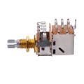 NAMUNY 2X Guitar Pots 500K Short Split Shaft Audio Taper Push/Pull Potentiometer. 