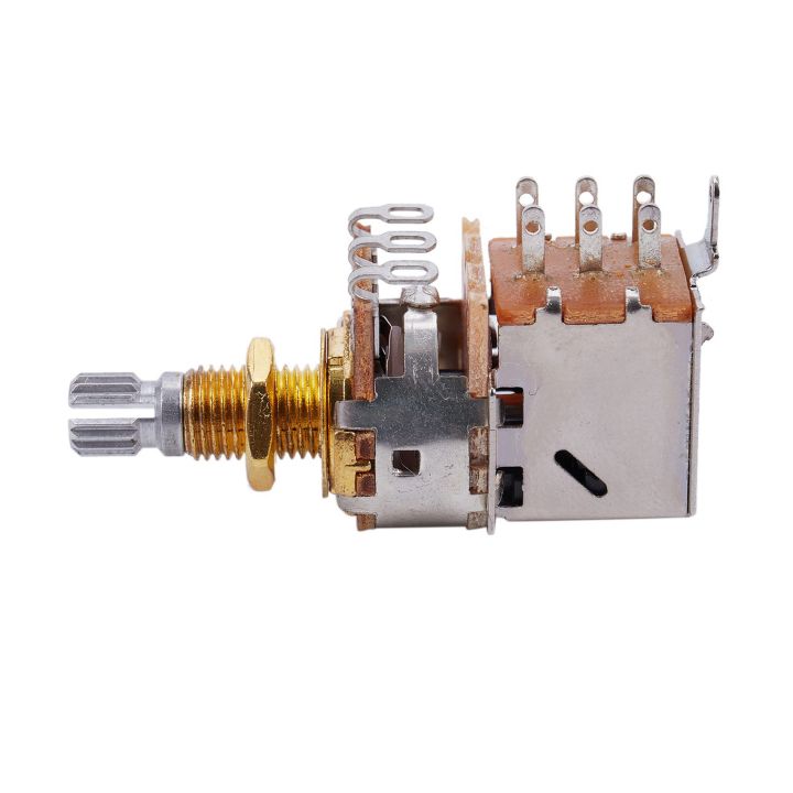 NAMUNY%202X%20Guitar%20Pots%20500K%20Short%20Split%20Shaft%20Audio%20Taper%20Push/Pull%20Potentiometer%20-%20Image%202