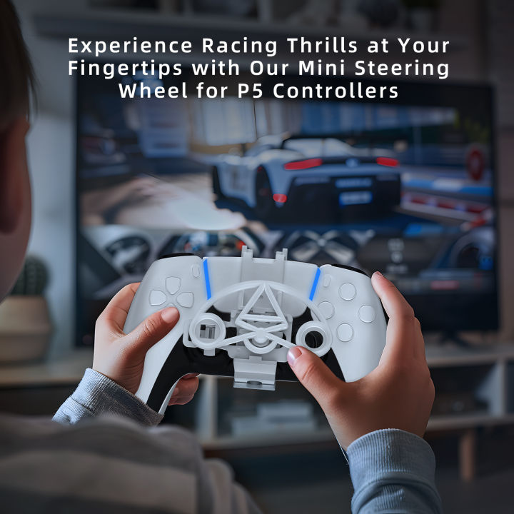 PS5 Wireless Controller Mini steering wheel P5 Game controller Racing ...