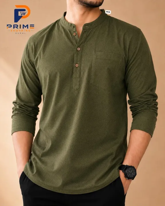 Men's%20Summer%20Cotton%20Shirt%20%7C%20Casual%203-Button%20Placket%20Shirt%20for%20Men%20%7C%20Premium%20Soft%20Breathable%20Cotton%20%7C%20Full%20Sleeve%20Multiple%20Colors%20-%20Image%202