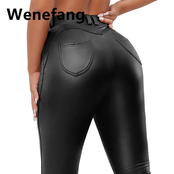 Wenefang%20Fashion%20Faux%20Leather%20Pants%20Women%20High%20Waist%20Pu%20Leggings%20Thin%20Velvet%20Original%20Trousers%20with%20Pockets%20Autumn%20Winter%20Female%20Clothing%20New%20-%20Image%208
