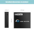 Hdmi Splitter 1 In 2 Out. 