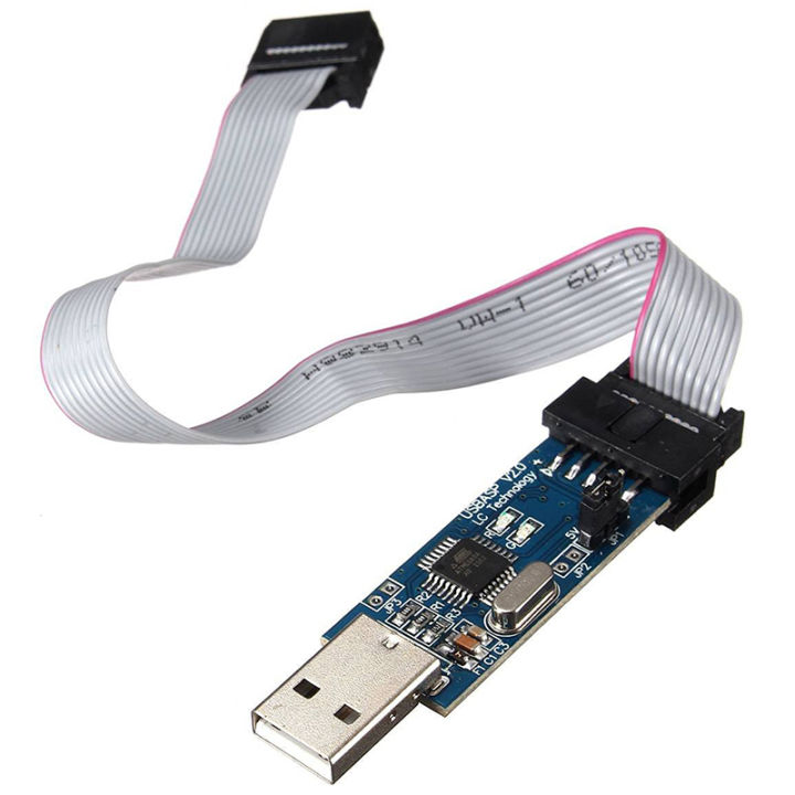 USB ISP Programmer Downloader for 51 AVR/ATMega/ATTiny/AVR Download Download Adapter