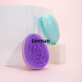 Mini Detangling Hair Brush Egg Round Shape Hair Brushes Anti-knotting Hair Smoothing Combs Anti Static Massage Hair Care Tools. 