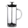 OUMERY Milk Bubbling Machine Manual Milk Frother Pot Coffee Milk Bubbling Cup Portable Household Milk Bubbler A. 