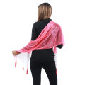 Silk Pink Scarf / Shawl For Women. 