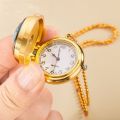 Genshin Impact Pocket Watch Eye of God Rotatable Quartz Watch Unisex Personality Necklace Watch Electronic Watch Cool Artifact. 