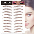 New style 【Beauty Code】4D Hair Like Black/Brown Color Eyebrows Long Waterproof Tattoo Sticker for Eyebrow Cosmetics Makeup Tool. 