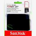 Sandisk Turbo Jet 256GB SSD Hard Drive. 