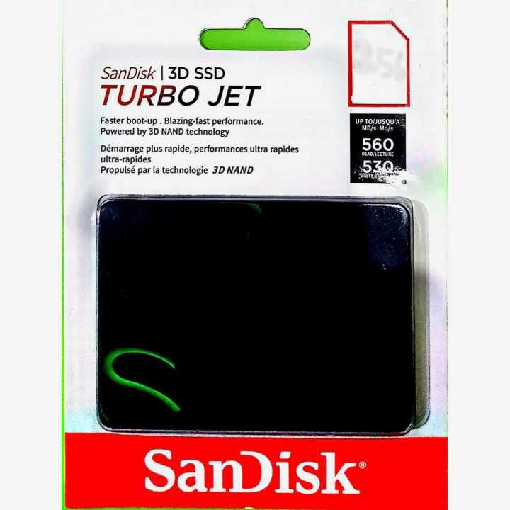 Sandisk Turbo Jet 256GB SSD Hard Drive