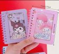50k Sanrio rollover quicksand foam meteor ball coil book student pocket notebook Kuromi portable book. 