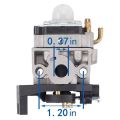 OUMERY 3X Carburetor Gasket Spark Plug Fuel Pipe Assembly for GX25 GX35 GX 25 35 HHT35 HHT35S FG110 Lawn Mower Engine. 