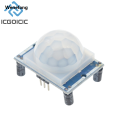 Wenefang 1-10pcs HC-SR501 Adjust IR Pyroelectric Infrared PIR Motion Sensor Bargain price Detector Module For Arduino For Raspberry Pi Kits + Case. 