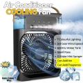 Mini air cooler fan. 