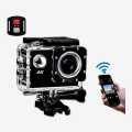 Action Camera 4K WiFi Ultra HD Waterproof Sport Cam With 12MP 170 Degree Wide-Angle Lens. 