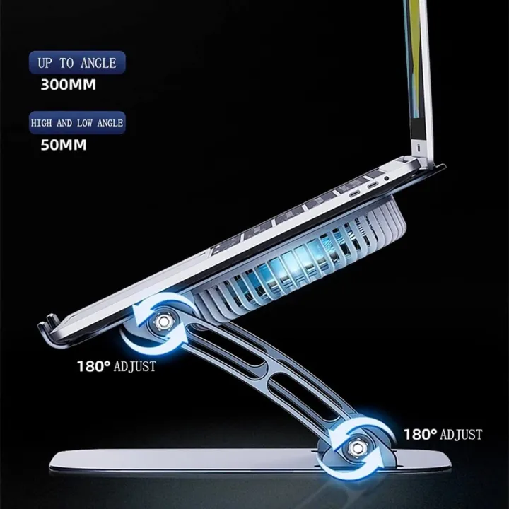 Aluminum%20Laptop%20Stand%20with%20Cooling%20Fan%20For%20Tablet%20%20Notebook%20%20Gaming%20Laptop%20stand%20-%20Image%204