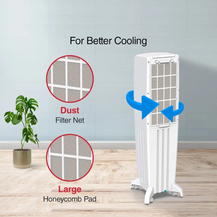Dychi%20T35%20Ltr%20Glam%20Tower%20Air%20Cooler%20Honeycomb%20with%20Remote%20-%20Image%204