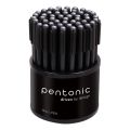 Pentonic Linc Ball Point Pen - Pack of 50 | Matte Finish Smooth Flow Ultra Low Viscocity Ink Pen | Black Or Combo Pack. 